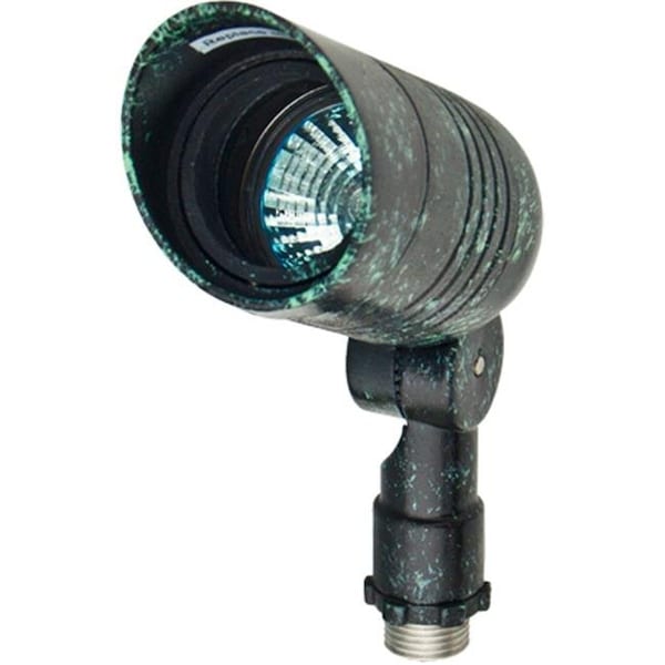 Dabmar Lighting Dabmar Lighting LV222-VG Cast Aluminum Directional Spot Light with Hood; Verde Green LV222-VG - main